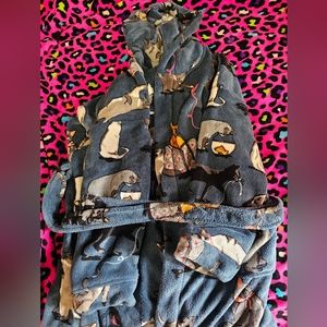 NWOT Vera Bradley Cats Meow S/M ROBE